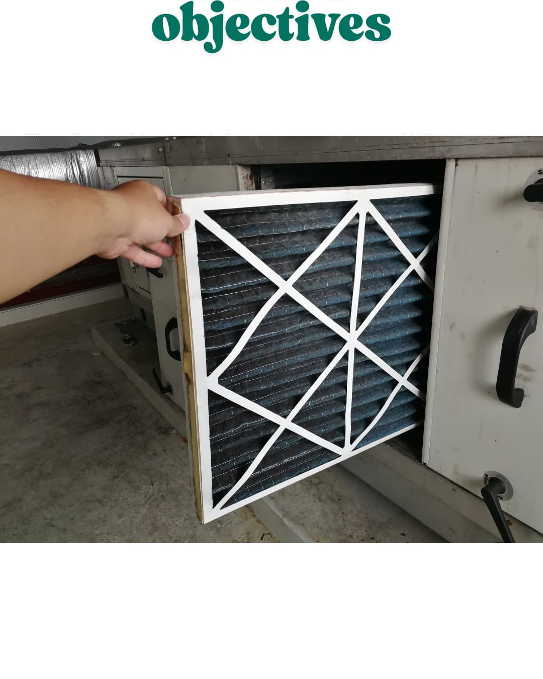 Homeowner maintaining an HVAC system with simple regular habits